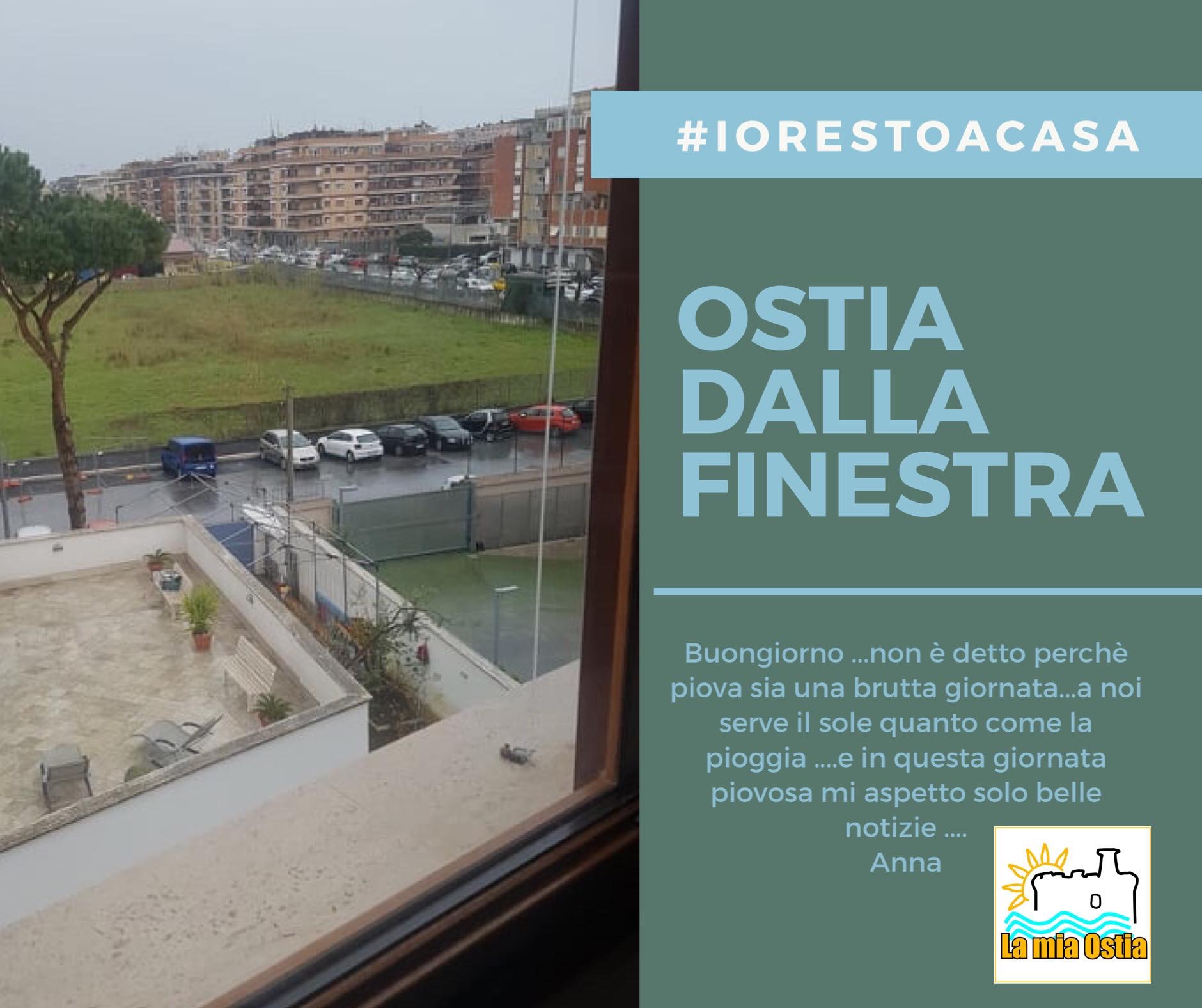 Ostia dalla finestra: mese di marzo